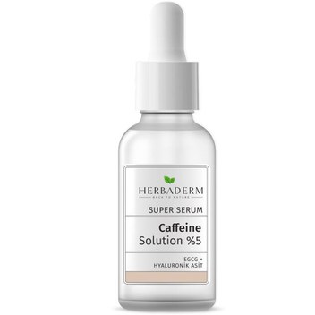 Herbaderm Super Serum Caffeine Solution %5 Göz Çevresi Serumu 30ml