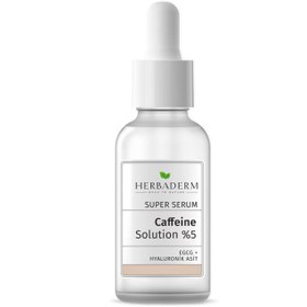 Resim Herbaderm Super Serum Caffeine Solution %5 Göz Çevresi Serumu 30ml 