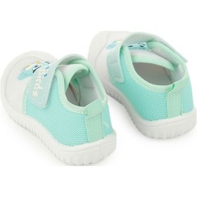Resim Gezer Yazlık Keten Kız Bebe Happy Birds Cırtlı Ayarlanabilir Ayakkabı Ga2ybm.03356.00.3g3.0a Yeşil 