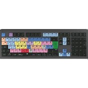 Resim Logickeyboard LKB-MCOM4-A2M Avid Media Composer Kablolu Mac Astra 2 Arka Aydınlatmalı Klavye 