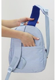 Resim Sevimli Peluş Figürlü Günlük Kadın Sırt Çantası Şık, Kullanışlı, Okula Ve Seyahate Uygun Buz Mavisi 