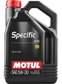 Resim Motul Specific 2290 5W-30 Motor Yağı 5 L 