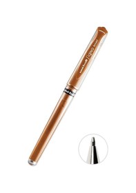 Resim İmza Kalemi 1 Adet Uniball Signo Broad 1.0 Mm Roller Pilot Kalem Um-153 Yaldızlı Davetiye Kalemi Uçlu Likit Mürekkepli Bakır 
