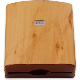 Resim Flosoft Z Katlama Kağıt Havluluk Ahşap Görünümlü 300’LÜ F263 