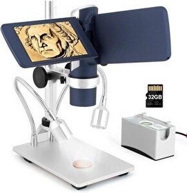 Resim Linkmicro LM203S 4" HDMI Dijital Mikroskop 