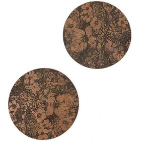 Resim Bardak Altlığı Model -76 Kahverengi 