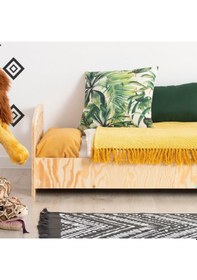 Resim Markaawm Markaawm Montessori Yatak Daybed Karyola Doğal Çam 