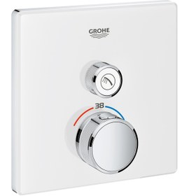 Resim Grohe Grohtherm Smartcontrol Tek Valfli Akış Kontrollü, Ankastre Termostatik Duş Bataryası 29153ls0 