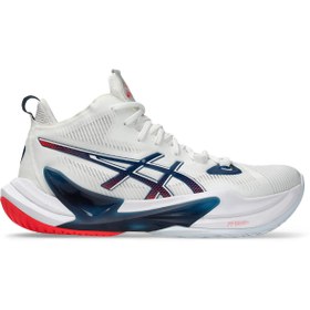 Resim Asics METARISE 2 Erkek White/Bluebell Voleybol Ayakkabısı 1051A089-101 