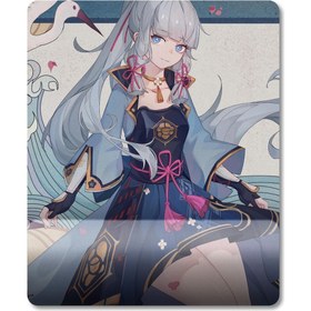 Resim Genshin Impact - Kamisato Ayaka Bilek Destekli Mousepad Model - 3 