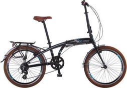 Resim SLCN 400 V Shimano Altus Katlanır Bisiklet Siyah Turkuaz 