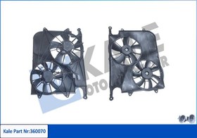 Resim KALE 360070 | Chevrolet Captiva C100 2.0 Dizel Fan Motor Davlumbazlı Komple Ürün 2007-2011 
