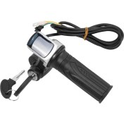 Resim Pshcooe 48V Gaz Kavrama E-Bisiklet Gidon Kilidi Ebike Elektrikli Bisiklet Scooter Hızlandırıcı Güç Göstergesi Anahtar LED Ekran (Yurt Dışından) 