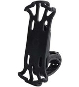 Resim Ulzyvf Siyah Silikon Motosiklet Telefon Tutucu 360 Derece Dönebilen Dl Bisiklet Kılıf 4.0-6.7 Siyah 