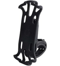 Resim Ulzyvf Siyah Silikon Motosiklet Telefon Tutucu 360 Derece Dönebilen Dl Bisiklet Kılıf 4.0-6.7 Siyah 