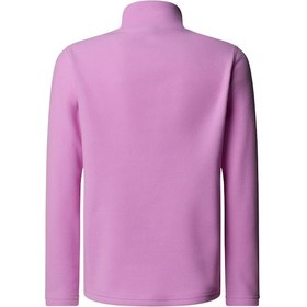 Resim The North Face Genç Çocuk Glacıer Kısa Fermuar Polar Nf0a8azm1ı81 001 Pembe 
