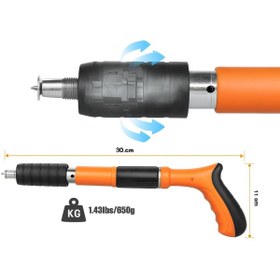 Resim ATLT ATLANTİS BARUTLU ÇİVİ ÇAKMA TABANCASI SETİ BETON DUVAR ÇELİK TÜM YÜZEYLER ZIMBA PERÇİN TABANCASI 