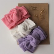Resim Kız Bebek Çocuk 3'lü Ribana Bandana Seti 
