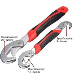 Resim Ctn Paltava Çok Amaçlı Nano Grip Kurbağacık Akıllı Ingiliz Anahtarı Set 2'li 