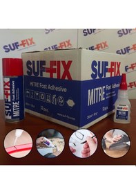 Resim Suf-fix Mitre Hızlı Yapıştırıcı Set 12 Li 200 Ml + 50 Gr 