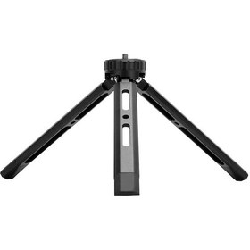 Resim Xiyyadms Siyah Alüminyum Alaşımlı Masa Üstü Tripod, 5kg Taşıma Kapasiteli, 150mm Yükseklik Ayarlı Siyah 