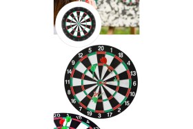 Resim Munico Dart Seti Oyunu Ev Ofis Her Yere Profesyonel Duvara Asılabilir Büyük Boy Dart Seti Spor Set 