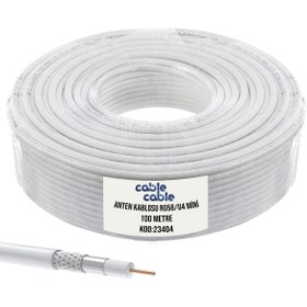 Resim Anten Kablosu Rg58/u4 Mini 100mt Makarasız 
