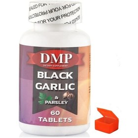 Resim Dmp Black Garlic Siyah Sarımsak Maydanoz 60 Tablet - Hap Kutusu 
