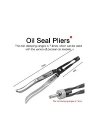 Resim Vkemall Oto Tamir İçin 7.4mm Alüminyum Valf Orijini Çekme Aleti - 270mm Uzunluklu Valf Orijini Takma/çıkarma Pensi 