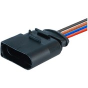 Resim Bobin Soketi Dişi 4 Pin Kablolu 