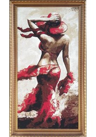 Resim Figüratif Seri-09 Dokuma Goblen Kumaş 