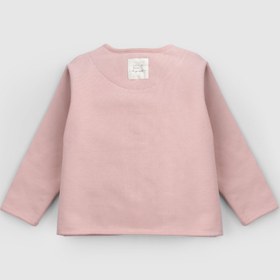 Resim Organik Pamuklu İçi Tüylü Bebek Ceketi Pembe - Pembe / 3-4 Yaş 