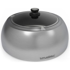 Resim Lotusgrill Klasik Çelik Cam Kapak 