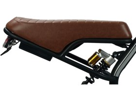 Resim Alba Motobike X1 - Siyah - Taba 