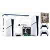 Resim Sony Playstation 5 Slim CD Edition - 2. Dualsense Ps5 Kol - Fifa FC 24 - GTA 5 Oyun Konsolu (İthalatçı Garantili) 