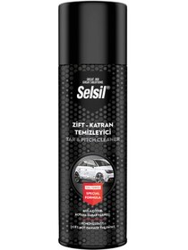 Resim Selsil Zift-Katran Temizleyici Sprey 500 ml | Boyaya Zarar Vermeyen Hızlı Çözücü 