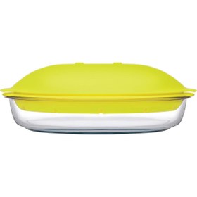 Resim STOREMAX 59524T00 Buharda Pişirici, 28.5 x 27 x 9.5 cm, Mikrodalgaya Uygun, Cam 1153473 