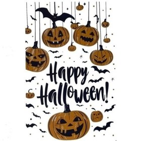 Resim Halloween Temalı Balkabaklı Duvar Sticker Seti 