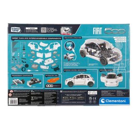 Resim Clementoni Mekanik Laboratuvarı Fiat 500 Elektrik - 8+ Yaş 