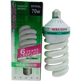 Resim 70w E27 Kıvrık Ekonomik Tasarruflu Ampul 6500k - 0.26a - 8000h 4989 