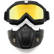 Resim Enzodate Motosiklet Kir Bisikleti Atv Gözlük Maskesi Çıkarılabilir Stil Korumalı Dolgu Kask Güneş Gözlüğü Yol Bisikleti Uv Motosiklet Gözlükleri 