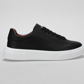 Resim Lufian Tommy Yeni Sezon Günlük Casual Erkek Sneaker Ayakkabı Siyah 