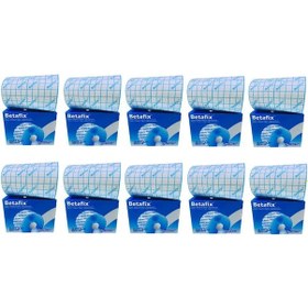 Resim Betafix Fix Flaster Esnek Sabitleme Bandı 10 M x 10 CM 10 Adet 