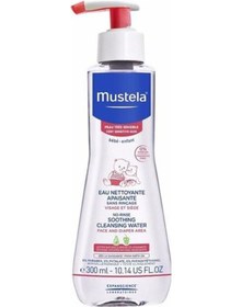 Resim Mustela Soothing Cleansing Water 300Ml / Durulama Gerektirmeyen 