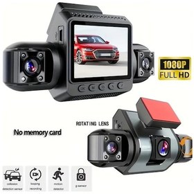 Resim Xuweiwei Sanluo Dash Cam 1080p Hd Araba Kamera 32gb Kart Uc Kayit Gec Gorus Dvr 