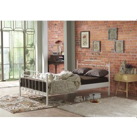 Resim Bedliga Hatkus Ferforje Metal Çift Kişilik Karyola (170352092) 