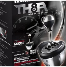 Resim Thrustmaster TH8A Vites PC PS3 PS4 PS5 ve Xbox Serisi 