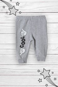 Resim Cool Baskılı Kız Bebek Pudra Pijama Takımı 