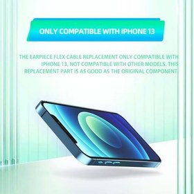 Resim IPhone 13 için OEM Kulak Hoparlör Flex Kablo Yedek Kulaklık Konektörü Fix Proximity Sensör Parçası Mic Tamir Araçları Kiti Tornavida ile iPhone13 A2631 A2633 A2634 A2635 A2482 