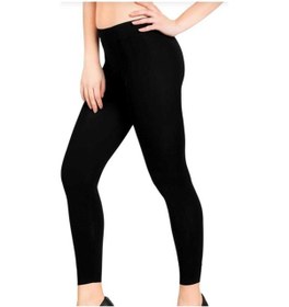 Resim Kadın 1 Adet Siyah Modal Elastan Likralı Penye Uzun Tayt SiYAH 